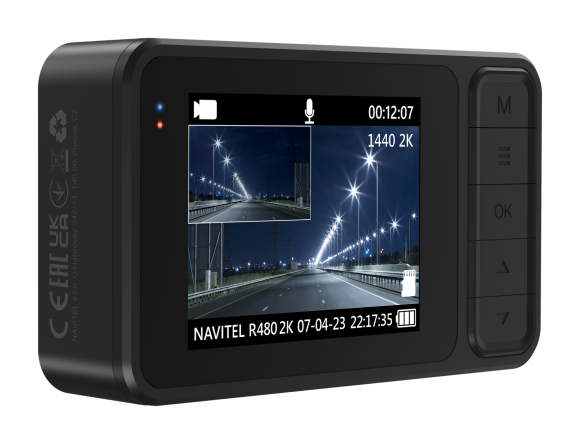 Автомобильный видеорегистратор NAVITEL R480 2K Автомобильный видеорегистратор NAVITEL R480 2K