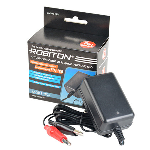Сетевое зарядное устройство Robiton LAC612-1000