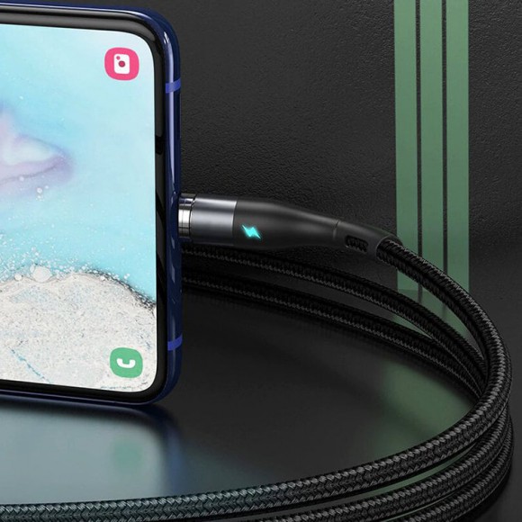 Кабель USB/USB-Type C 1м, 3А Baseus Zinc Magnetic (магнитный, 480 Mbps) Кабель USB/USB-Type C 1м, 3А Baseus Zinc Magnetic (магнитный, 480 Mbps)