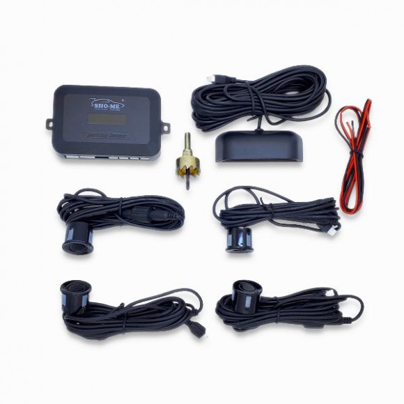 Парковочный радар Sho-Me Y-2630N04 (чёрный, 4 датчика 22 мм) Парковочный радар Sho-Me Y-2630N04 (чёрный, 4 датчика 22 мм)