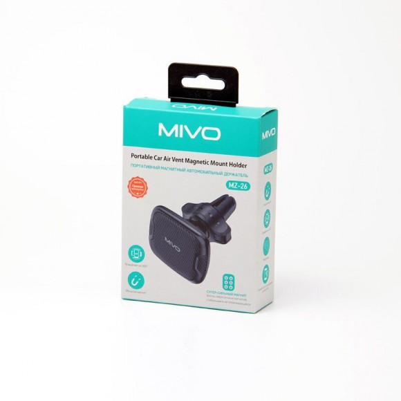 Автомобильный магнитный держатель для телефона Mivo MZ26