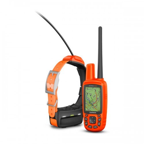 Портативный GPS навигатор Garmin Astro 430 с ошенником T5 (американская версия), карта Garmin Topo Active Russia,