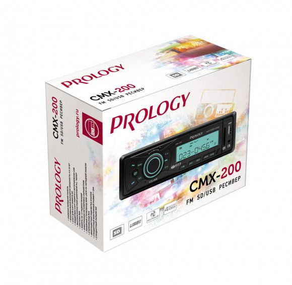 Автомобильный проигрыватель PROLOGY CMX-200 Автомобильный проигрыватель PROLOGY CMX-200