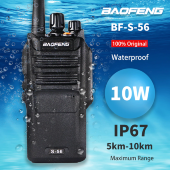 Радиостанция портативная Baofeng  BF-S56 Max (UHF, 10W, IP67) Радиостанция портативная Baofeng  BF-S56 Max (UHF, 10W, IP67)