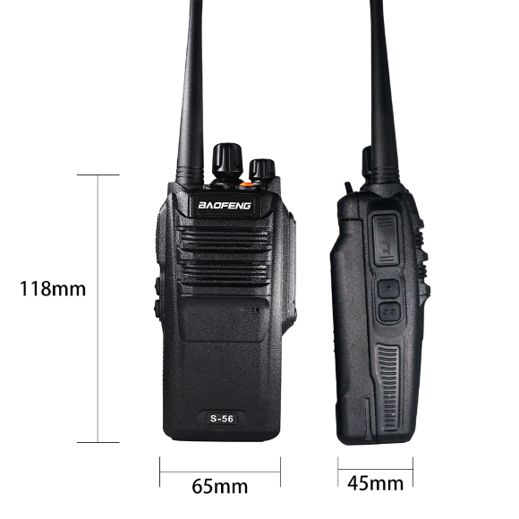 Радиостанция портативная Baofeng BF-S56 Max (UHF, 10W, IP67) Радиостанция портативная Baofeng BF-S56 Max (UHF, 10W, IP67)