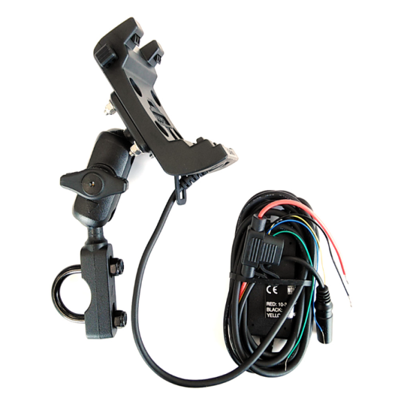 Комплект для крепления Garmin Montana 7xx на мотоцикл/квадроцикл AMPS с аудио и кабелем питания (010-12881-03)