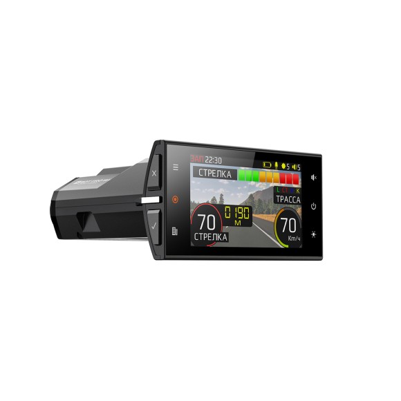 Радар-детектор с видеорегистратором SilverStone F1 HYBRID S-BOT PRO WiFi