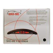 Парковочный радар Sho-Me Y-2616N04 (чёрный, 4 датчика 22 мм) Парковочный радар Sho-Me Y-2616N04 (чёрный, 4 датчика 22 мм)