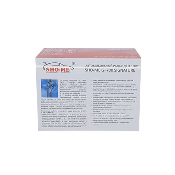 Радар-детектор Sho-Me G-700 SIGNATURE