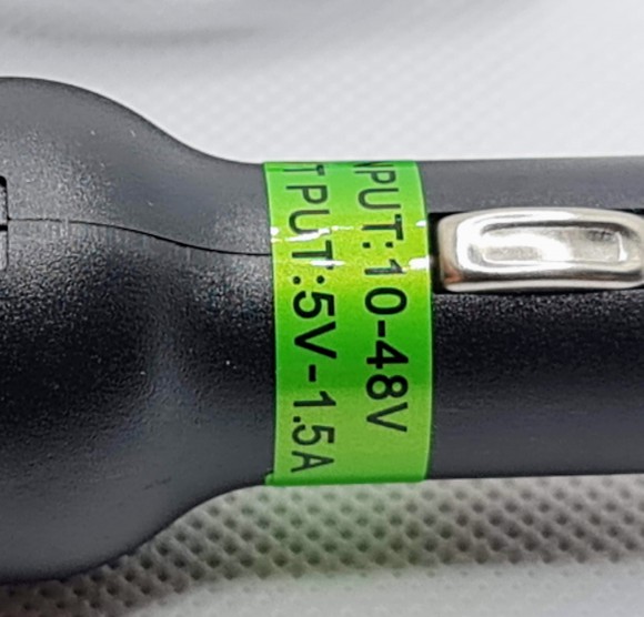 Автомобильное зарядное устройство (угловой)