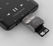 Картридер microSD, адаптер USB 2.0 в Type-C OTG Картридер microSD, адаптер USB 2.0 в Type-C OTG