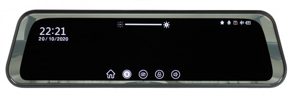 Автомобильный видеорегистратор-зеркало Blackview XZ7 (с камерой заднего вида, сенсорный дисплей, потоковое видео)