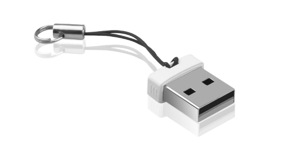 Картридер миниатюрный microSD/SDXC USB 2.0 (с ремешком)