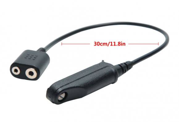 Адаптер гарнитуры для раций Baofeng UV-9R, A58, S56