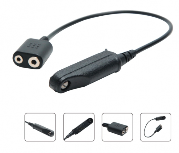 Адаптер гарнитуры для раций Baofeng UV-9R, A58, S56