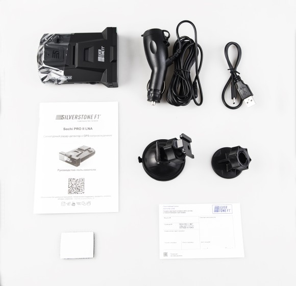 Радар-детектор Silverstone F1 SOCHI PRO II LNA, GPS, OLED 2,08", сигнатурный, усилитель слабого сигнала, Doppler edition