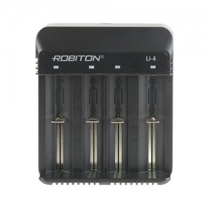 Автоматическое зарядное устройство для литий-ионных аккумуляторов ROBITON Li-4 Автоматическое зарядное устройство для литий-ионных аккумуляторов ROBITON Li-4