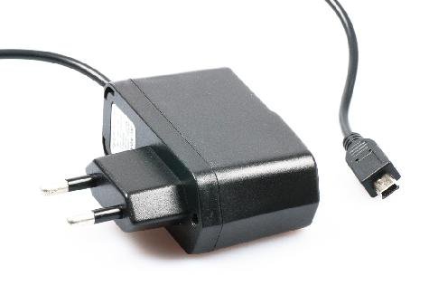 Сетевое зарядное устройство (mini-USB, 1.5A)