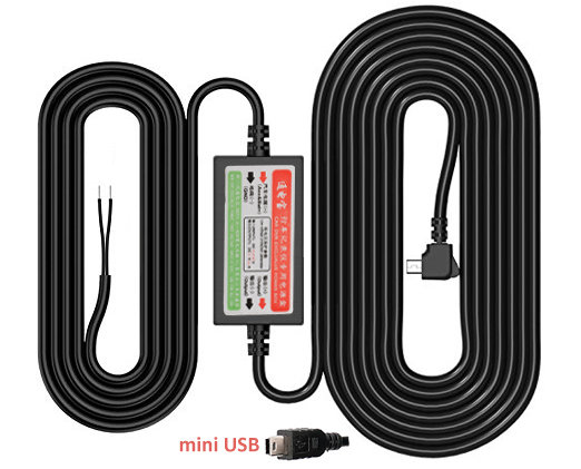 Адаптер питания для скрытого монтажа RECXON Power ULTRA (mini-USB, прямой разъем)