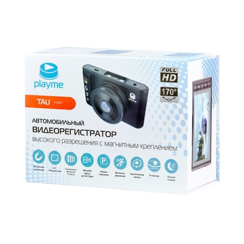 Автомобильный видеорегистратор Playme TAU