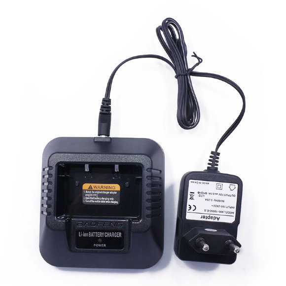 Сетевое зарядное устройство для радиостанций Retevis RT-5R/Baofeng UV-5R Сетевое зарядное устройство для радиостанций Retevis RT-5R/Baofeng UV-5R