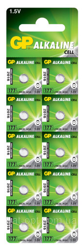 Батарейка алкалиновая LR626 GP 177 Батарейка алкалиновая LR626 GP 177