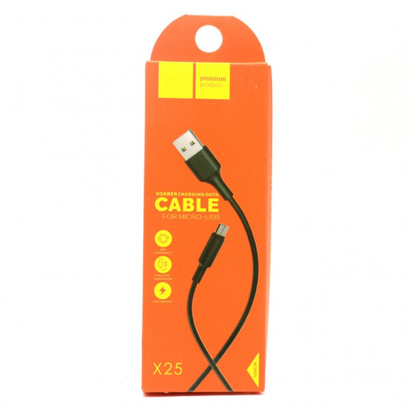 Кабель USB AM/microB HOCO X25
