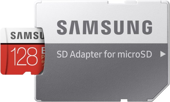 Карта памяти Samsung EVO Plus microSD 128 Gb