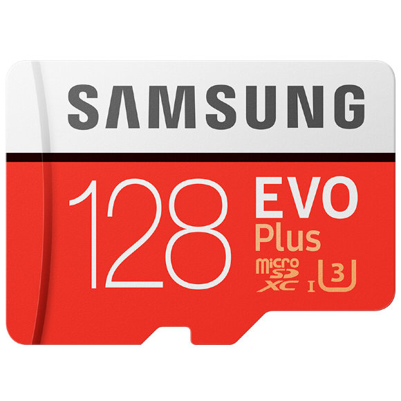 Карта памяти Samsung EVO Plus microSD 128 Gb
