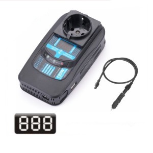 Автомобильный инвертор PowerAce PID120 Digital Display, USB