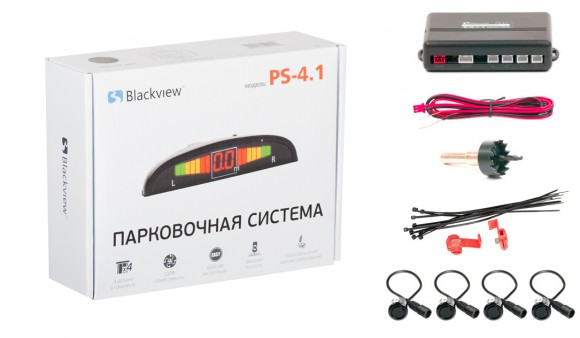Парковочный радар Blackview PS-4.1 TRUCK SMART (черный, 4 датчика, для коммерческого транспорта) Парковочный радар Blackview PS-4.1 TRUCK SMART (черный, 4 датчика, для коммерческого транспорта)